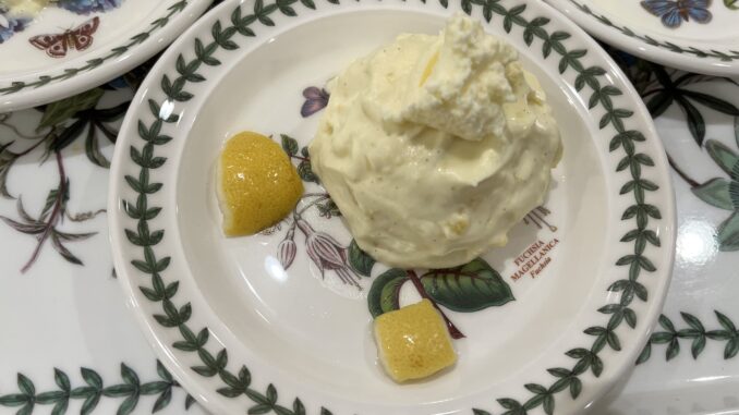 Photo of lemon delight on a dish