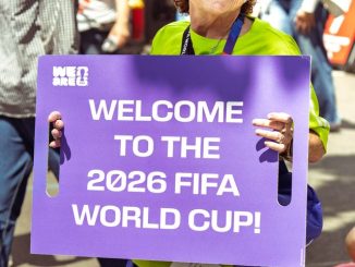 Welcome to the World Cup Sign